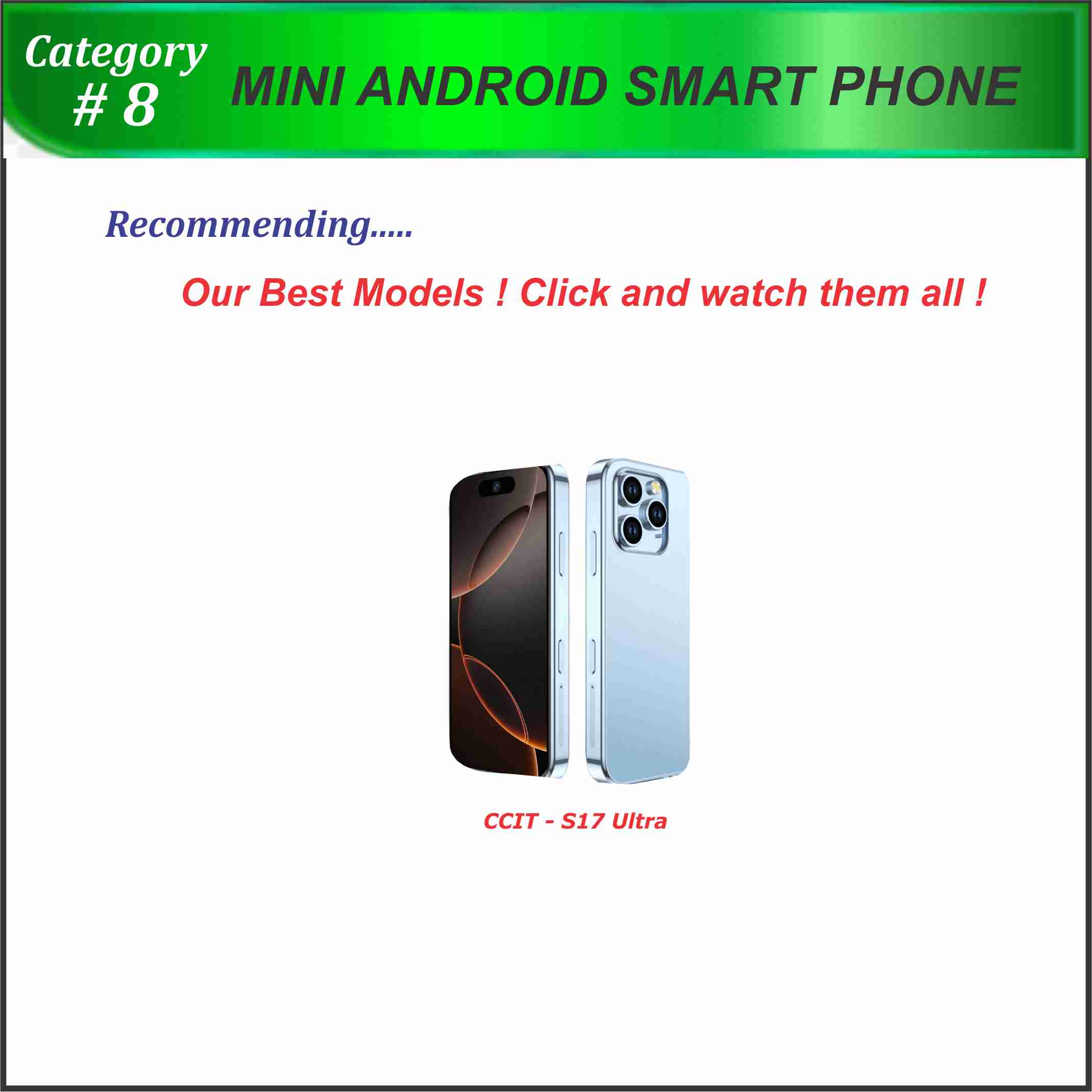 8. Mini Android Smart Phone