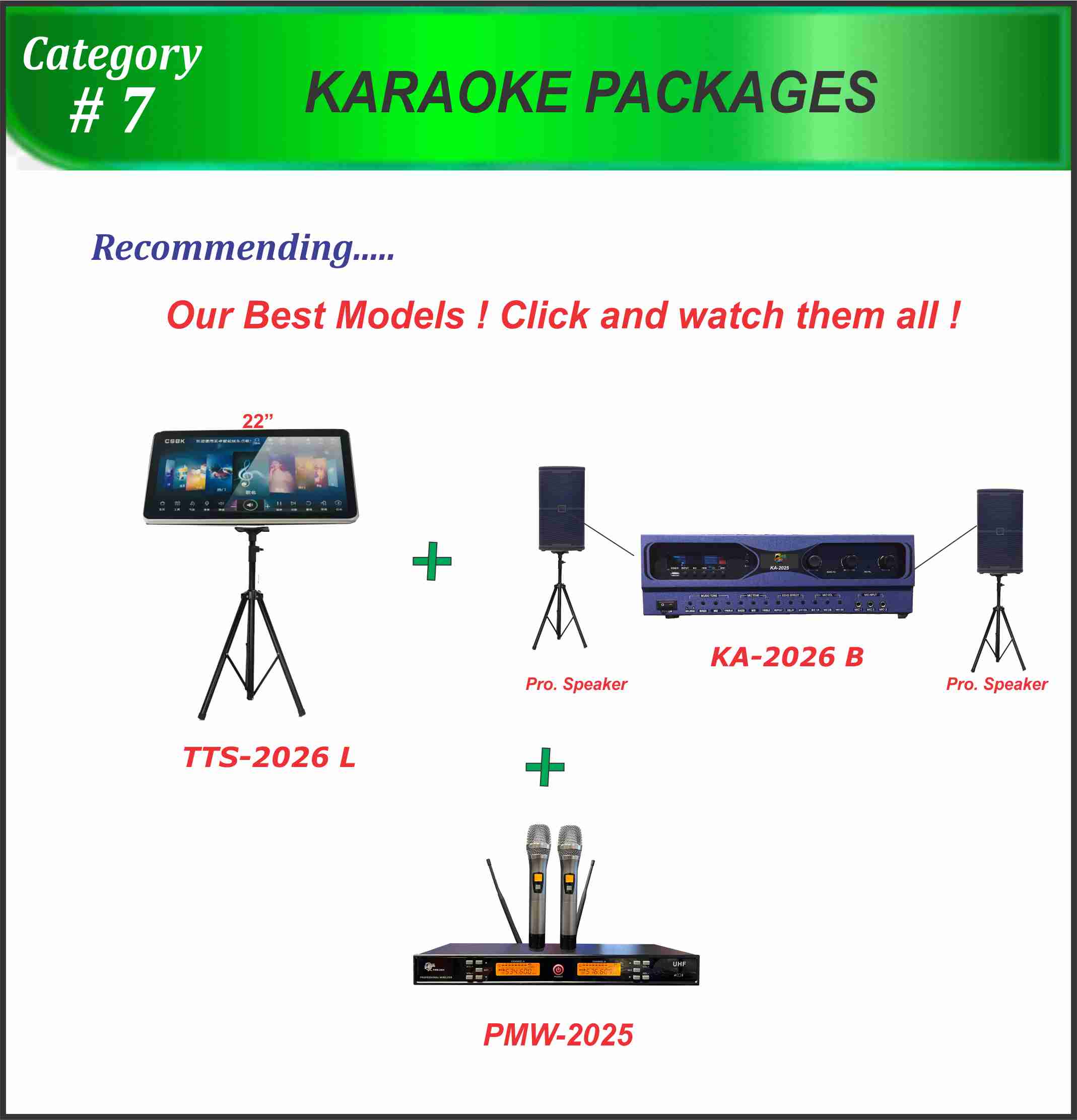 7. Karaoke Packages